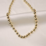 Gold Topçuklu Kombin Kolye | Xuping