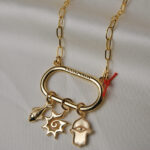 Summer Üç Charm Kolye | 14K