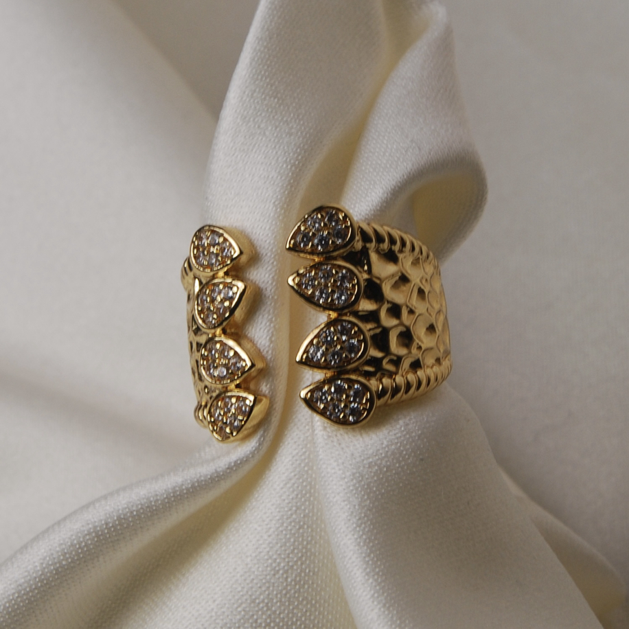 CharmCraft_db4d4e257f5553162bb23cf817b22475 (2) Gold Bohem Taşlı Yüzük | Xuping - Görsel 1